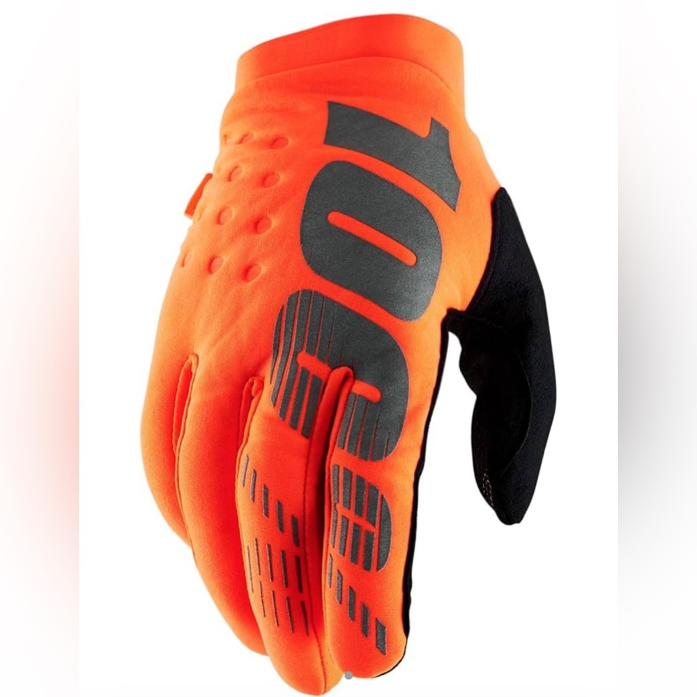 100% Brisker Cold Weather Motocross & Mountain Bike Gloves - Multiple Sizes